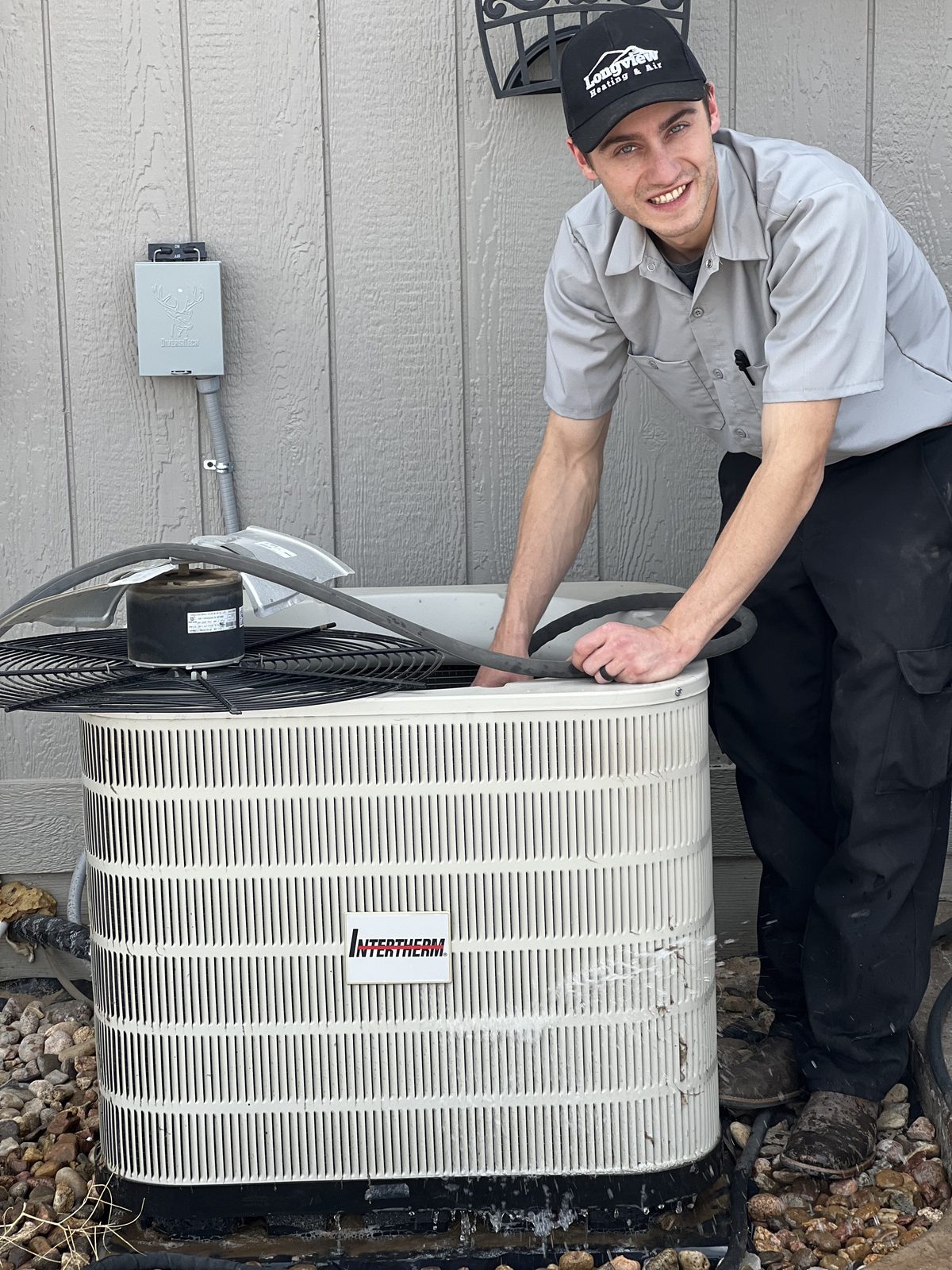 HVAC equipment serviced by Longview Heating & Air